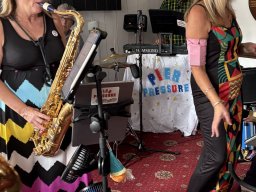 Nikki Linda Big Al and Stevie Beats at the George &amp; Dragon
